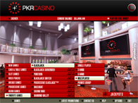 PKR Casino Lobby